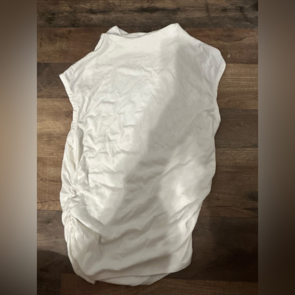White Sleeveless Women's Top